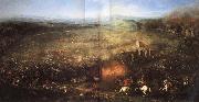 COURTOIS, Jacques The Battle of Lutzen oil